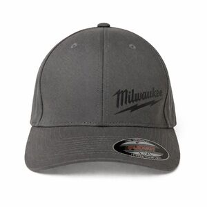 Milwaukee 504G-LXL FlexFit Lightweight Fitted Hat Gray - L/XL